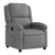 Recliner Chair Dark Grey Fabric