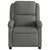 Recliner Chair Dark Grey Fabric