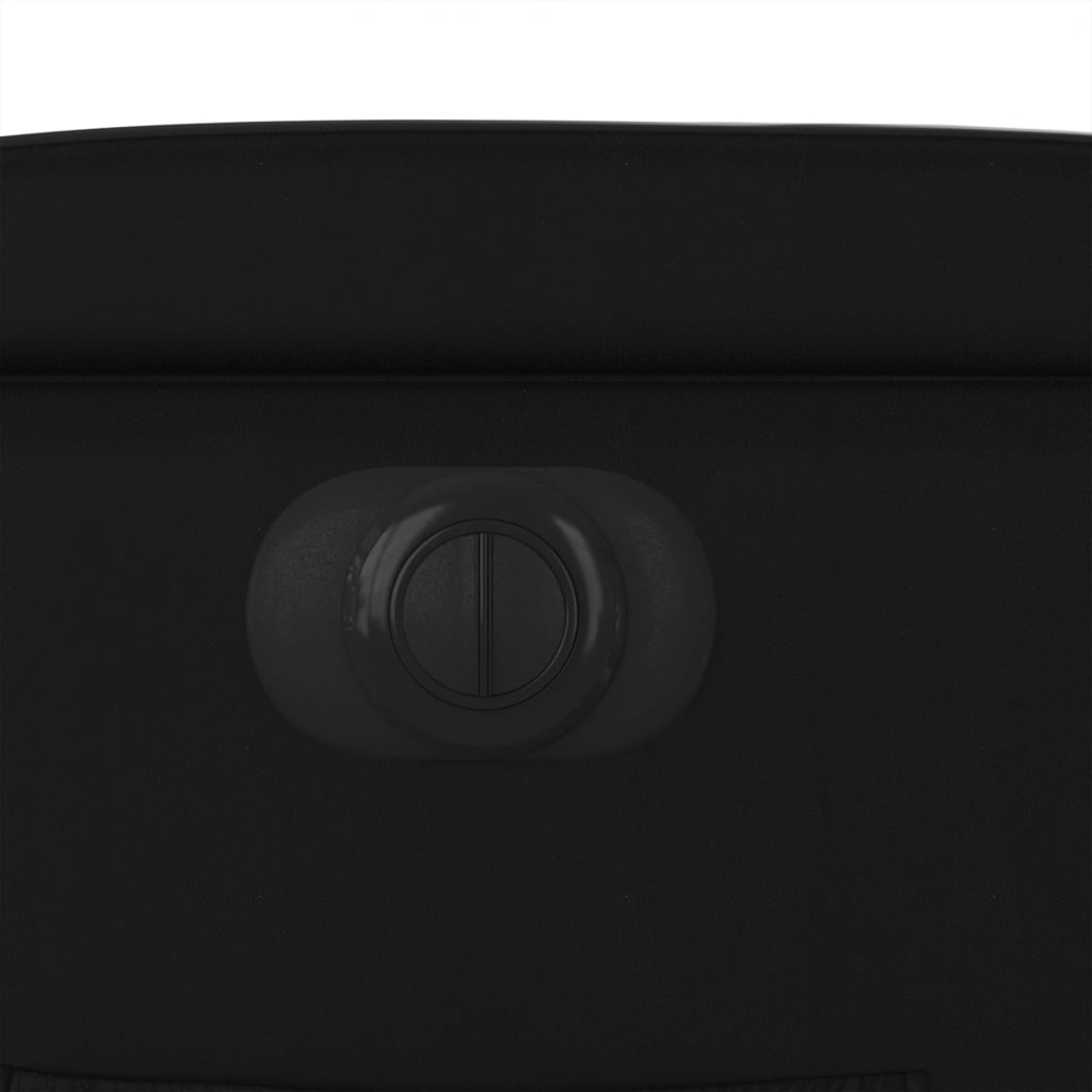 Electric Recliner Chair Black Faux Leather