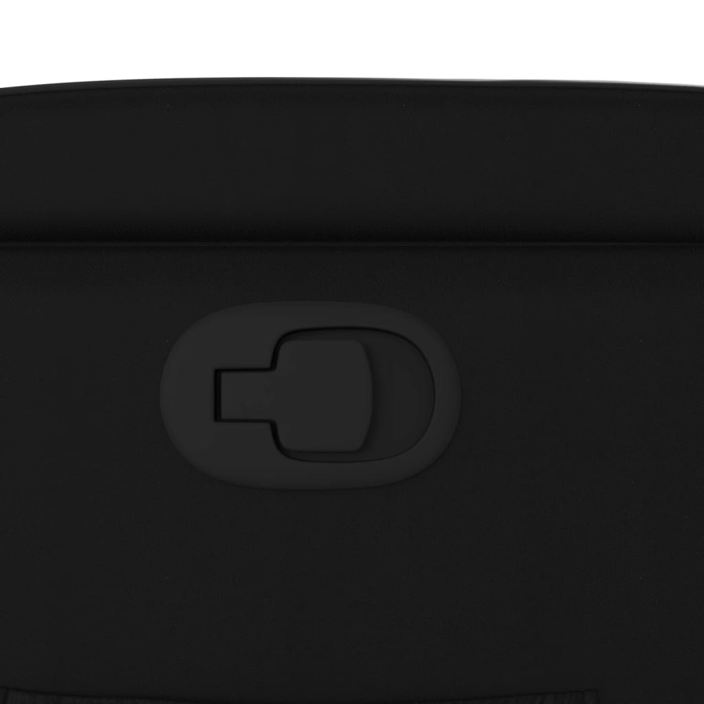 Stand up Recliner Chair Black Faux Leather