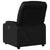 Recliner Chair Black Faux Leather