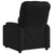 Massage Recliner Chair Black Faux Leather