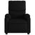 Massage Recliner Chair Black Faux Leather