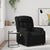 Massage Recliner Chair Black Faux Leather