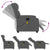 Massage Recliner Chair Dark Grey Fabric