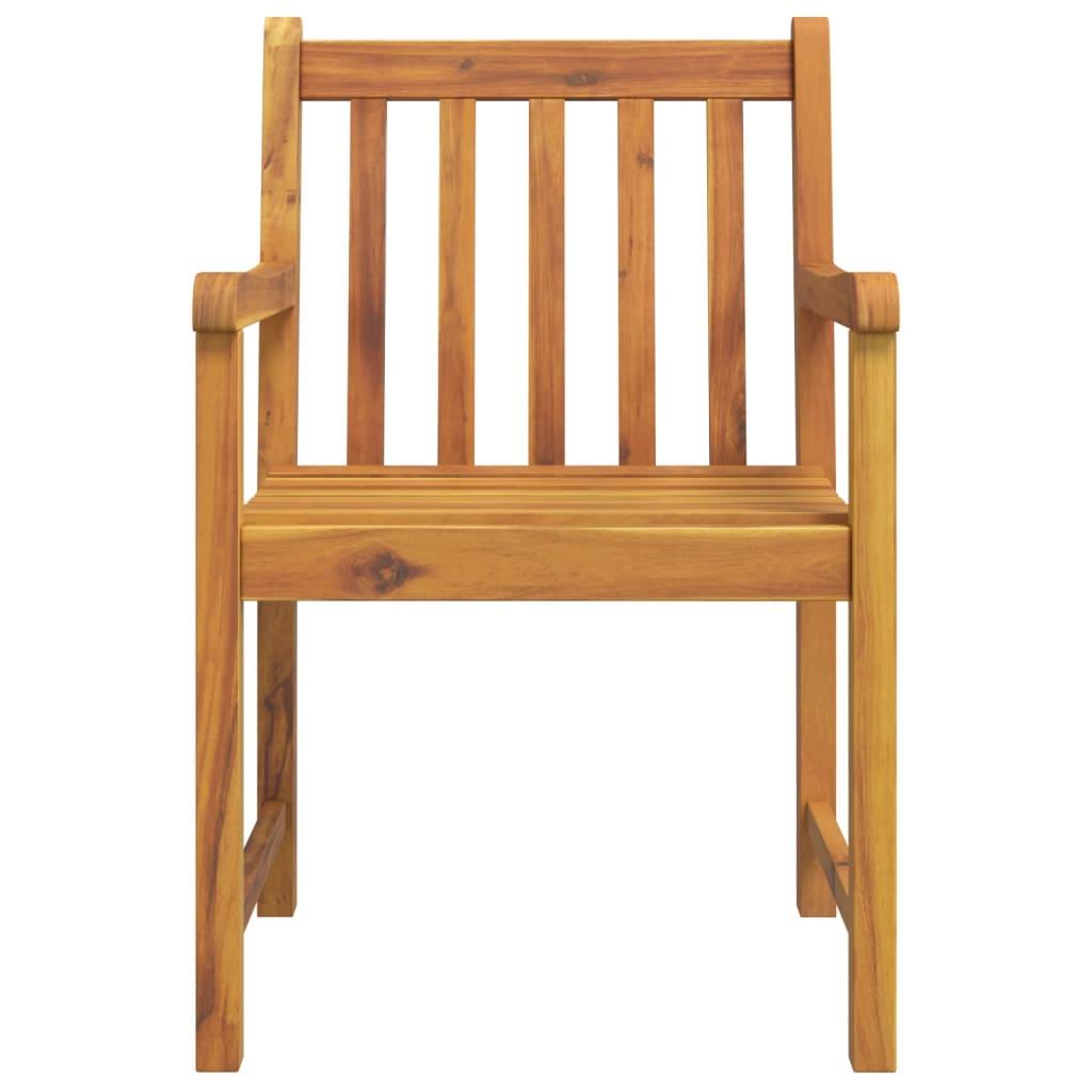 Garden Chairs 4 pcs 56x55.5x90 cm Solid Wood Acacia