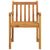 Garden Chairs 4 pcs 56x55.5x90 cm Solid Wood Acacia