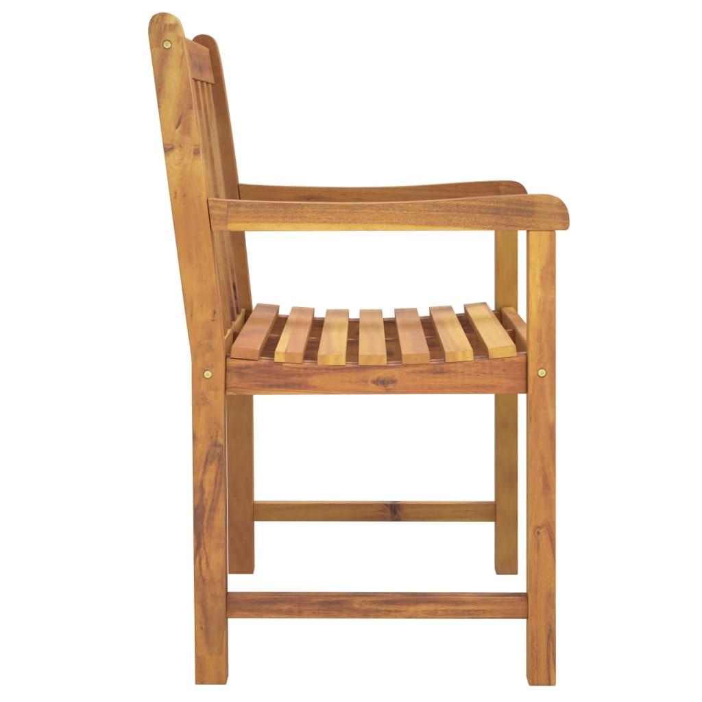 Garden Chairs 4 pcs 56x55.5x90 cm Solid Wood Acacia