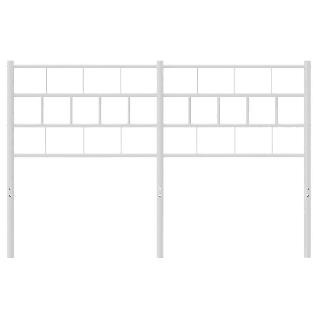 Metal Replace Headboard White 135 cm