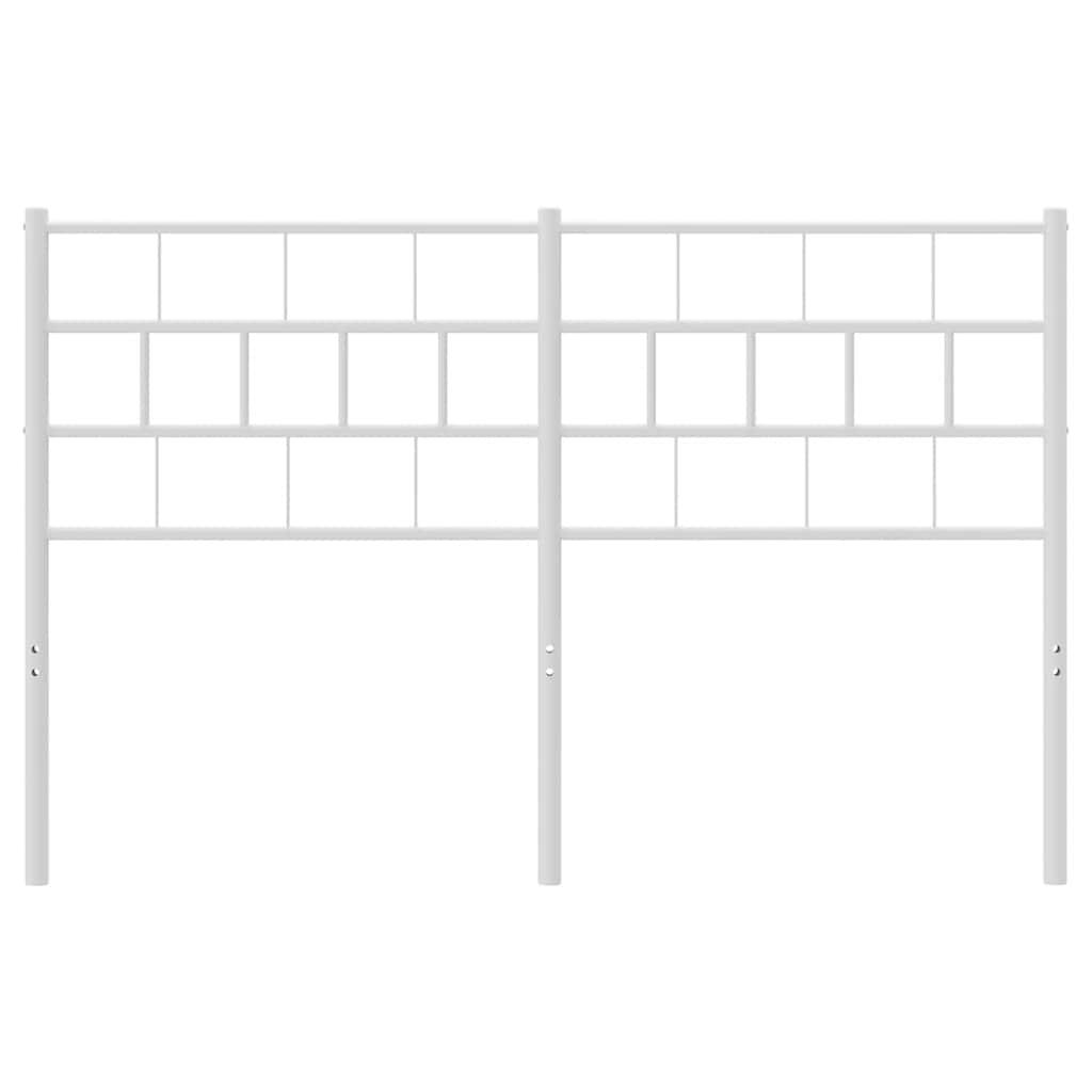 Metal Replace Headboard White 150 cm