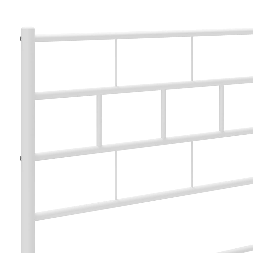 Metal Replace Headboard White 150 cm