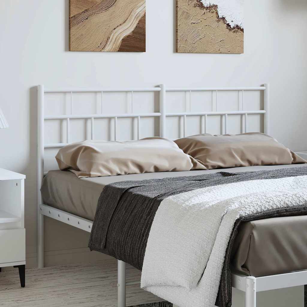 Metal Replace Headboard White 150 cm