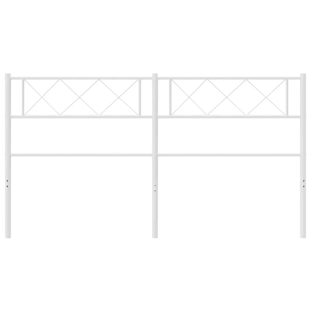 Metal Replace Headboard White 135 cm