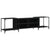 TV Cabinet Black 203x37x50 cm Engineered Wood