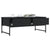 Coffee Table Black 101x49x39.5 cm Engineered Wood