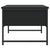 Coffee Table Black 101x49x39.5 cm Engineered Wood