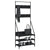 Clothes Rack with Shoe Storage Black 72x34x184 cm