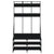 Clothes Rack with Shoe Storage Black 100x40x184 cm