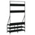 Clothes Rack with Shoe Storage Black 100x40x184 cm