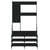 Clothes Rack with Shoe Storage Black 100x40x184 cm