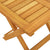 Sun Loungers 2 pcs with Table Solid Wood Acacia