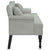 Bench with Cushions Light Grey 120.5x65x75 cm Velvet
