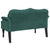 Bench with Cushions Dark Green 120.5x65x75 cm Velvet