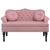 Bench with Cushions Pink 120.5x65x75 cm Velvet