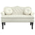 Bench with Cushions Cream 120.5x65x75 cm Velvet