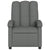 Recliner Chair Dark Grey Fabric