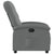 Recliner Chair Dark Grey Fabric