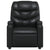 Recliner Chair Black Faux Leather