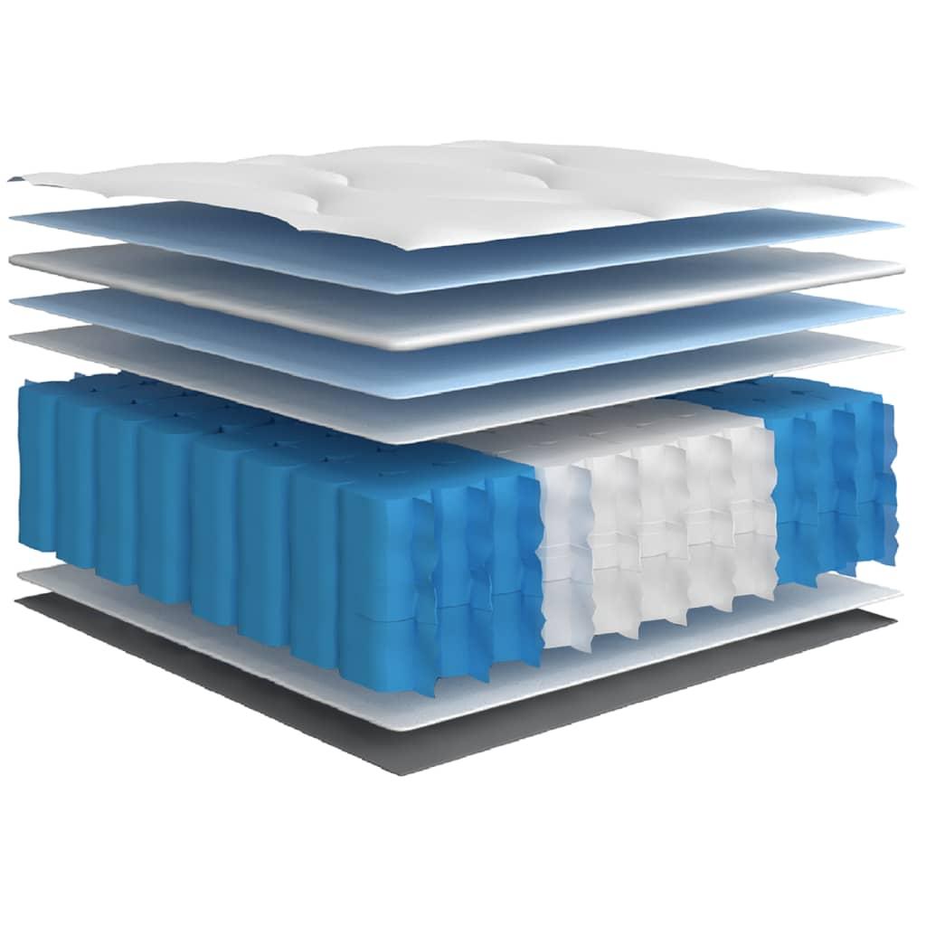 Pocket Spring Mattress Medium 152x203 cm Queen Size