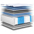 Pocket Spring Mattress Medium 137x190 cm Double Size