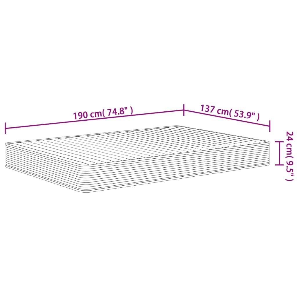 Foam Mattress Medium Soft 137x190 cm