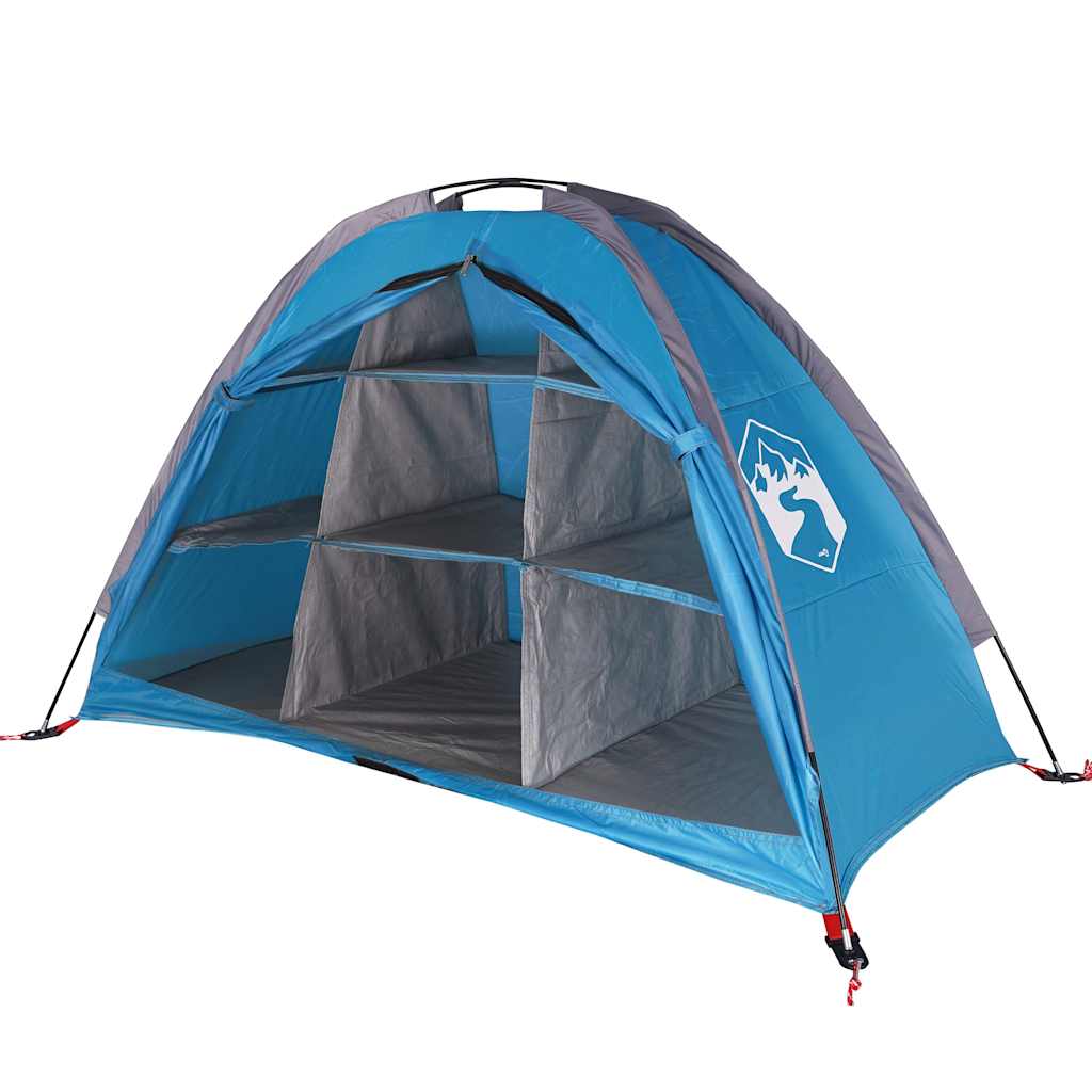 Storage Tent 9 Compartments Blue Waterproof