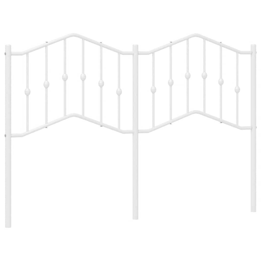 Metal Replace Headboard White 135 cm