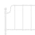 Metal Bed Frame without Mattress with Headboard White 150x200 cm