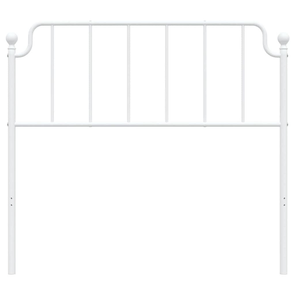 Metal Replace Headboard White 107 cm