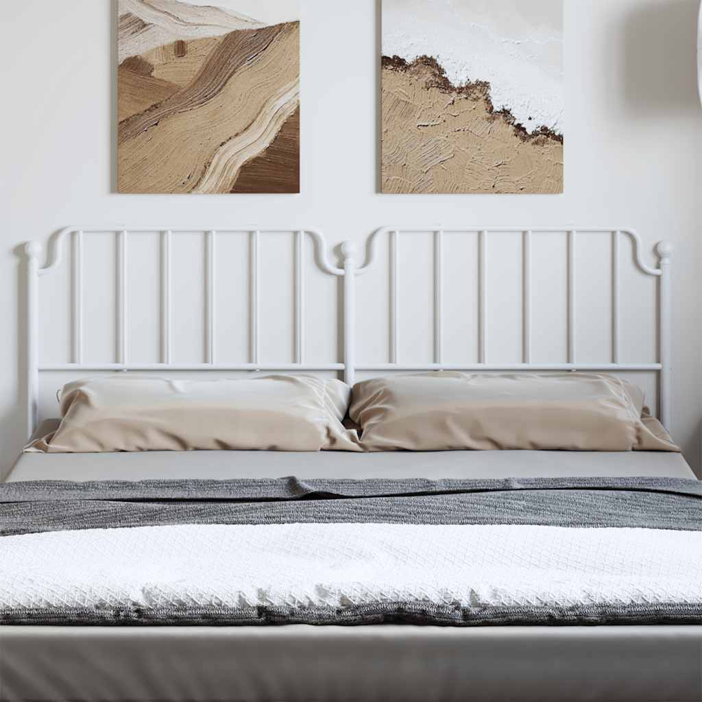 Metal Replace Headboard White 180 cm
