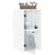 Wall Cabinet with Glass Doors White 35x37x68.5 cm