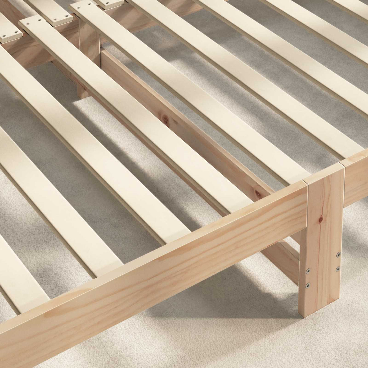 Bed Slat 32 pcs Natural 90 x 6 x 1.3 cm Solid Pine Wood