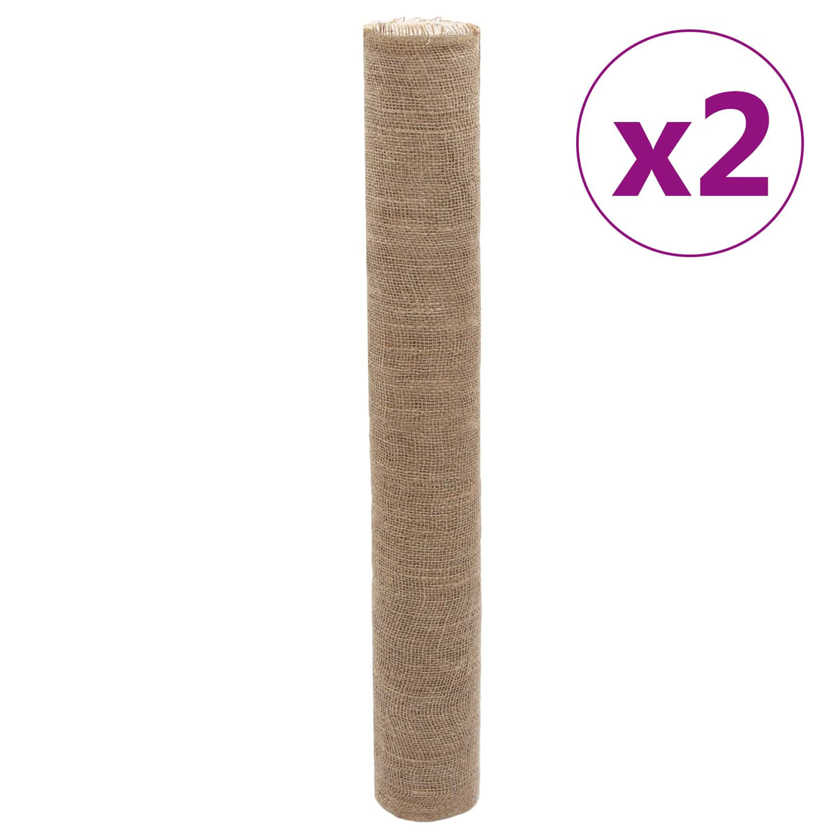 Jute Rolls 2 pcs 1x50 m 100% Jute 200 gsm