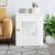 Dog Crate Furniture White 64.5x80x71 cm Engineered Wood