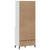 Highboard VIKEN White 80x40x200 cm Solid Wood Pine