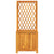 Planter with Trellis 55x29.5x132 cm Solid Wood Acacia