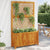 Planter with Trellis 100x32x165 cm Solid Wood Acacia