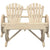 4 Piece Garden Lounge Set Solid Wood Fir