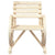 3 Piece Garden Lounge Set Solid Wood Fir
