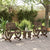 3 Piece Garden Lounge Set Solid Wood Fir